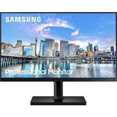 Монитор Samsung 23.8 F24T450FQ черный IPS LED 5ms 16:9 HDMI матовая HAS Piv 1000:1 250cd 178гр/178гр 1920x1080 DP FHD USB 4кг (LF24T450FQRXEN)