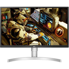 Монитор LG 27 UltraFine 27UL550-W серый IPS LED 16:9 HDMI матовая HAS 300cd 178гр/178гр 3840x2160 DP 4K 6кг (27UL550-W)