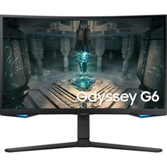 Монитор Samsung 27 Odyssey G6 S27BG650EI черный VA LED 16:9 HDMI M/M полуматовая HAS Piv 350cd 178гр/178гр 2560x1440 (LS27BG650EIXCI)