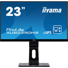 Монитор Iiyama 23 ProLite XUB2390HS-B1 черный AH-IPS LED 5ms 16:9 DVI HDMI M/M матовая HAS Piv 1000:1 250cd 178гр/178гр 1920x1080 XUB2390HS-B1
