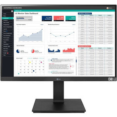 Монитор LG 24 24BQ55WY-B черный IPS LED 16:10 DVI HDMI M/M матовая HAS Piv 1000:1 300cd 178гр/178гр 1920x1200 (24BQ55WY-B,AEU)