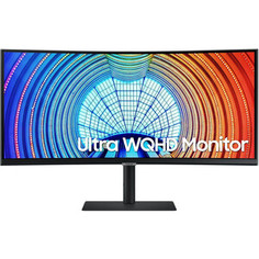 Монитор Samsung 34 LS34A650UXUXEN черный VA LED 5ms 21:9 HDMI матовая HAS Pivot 300cd 178гр/178гр 3440x1440 (LS34A650UXUXEN)