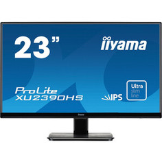 Монитор Iiyama 23 ProLite XU2390HS-B1 черный AH-IPS LED 5ms 16:9 DVI HDMI M/M матовая 1000:1 250cd 178гр/178гр 1920x1080 VGA FHD (XU2390HS-B1)