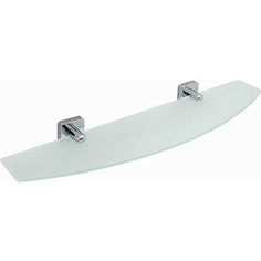 Полка стеклянная Wasserkraft Lippe хром (K-6524)