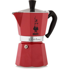 Кофеварка Bialetti Moka Express 0.27л алюминий красный (4943)