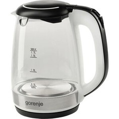 Чайник электрический Gorenje K17GLBWGOR Черный
