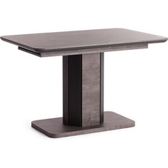 TetChair Стол обеденный Skat лдсп/мдф, 120/160х80х75 см, оникс/графит