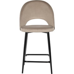 Полубарный стул Bradex Leo латте с жаккардом (RF 0268)
