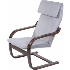 Кресло Мебелик Малави ткань Твист 16, каркас орех