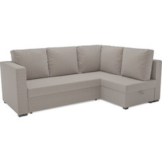 Угловой диван Mebel Ars Мансберг (бежевая рогожка)