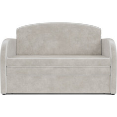Выкатной диван Mebel Ars Малютка (бархат бежевый star velvet 6 light beige)