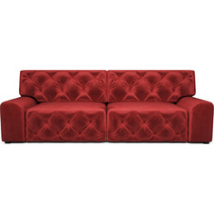 Диван Mebel Ars Милан (бархат красный/ star velvet 3 dark red)