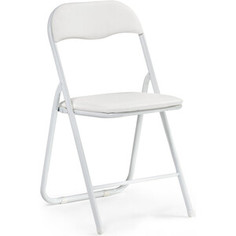 Стул на металлокаркасе Woodville Fold 1 складной white / white