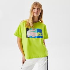 Женская футболка Lacoste LOOSE FIT