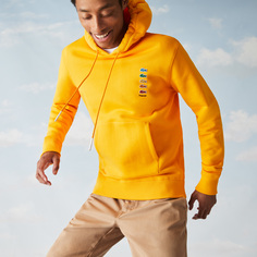 Хлопковая флисовая толстовка Lacoste x Polaroid Unisex