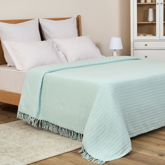 Плед Мелодия, голубой Cozy Home