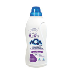 Средство для мытья поверхностей в детской AQA baby с антибактериальным эффектом,700 мл