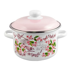 Кастрюля Appetite Bird 2 л белый