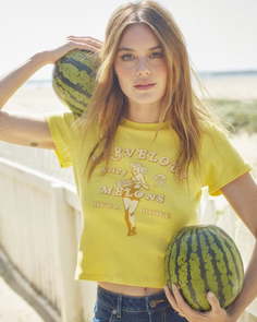 Женская футболка Marvellous Melons Rvca