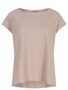 Футболка хлопковая с пайетками Gentryportofino