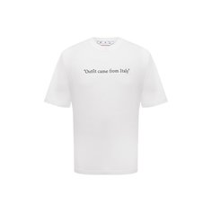Хлопковая футболка Off-White