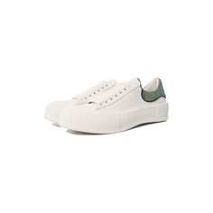 Кожаные кеды Deck Plimsoll Alexander McQueen