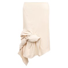 Юбка из хлопка и вискозы Jacquemus