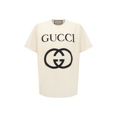 Хлопковая футболка Gucci