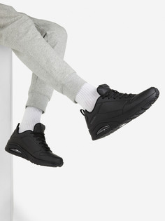 Кроссовки мужские Skechers Uno - Hideaway, Черный