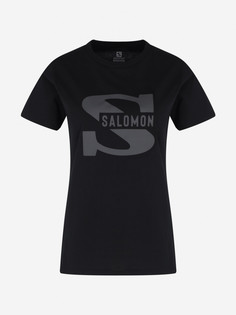 Футболка женская Salomon Outlife Big Logo, Черный