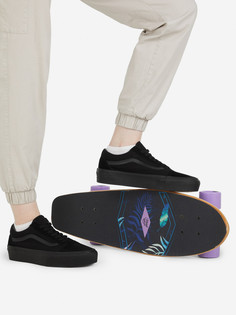 Кеды женские Vans Ua Old Skool Platform, Черный