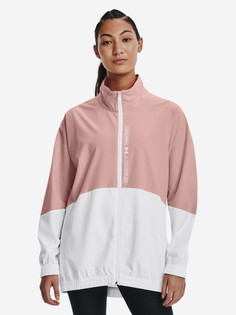 Куртка легкая женская Under Armour Woven FZ Oversized Jacket,