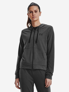 Толстовка женская Under Armour Rival Terry Fz Hoodie,