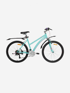 Комплект: велосипед горный женский Stern Vega 1.0 26" с аксессуарами, Голубой