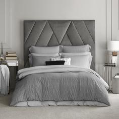 Постельный комплект Togas Парти серый двуспальный евро