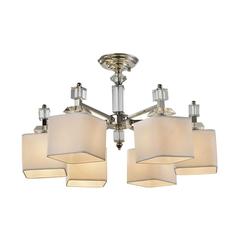 Потолочная люстра lumien hall vivien lh1038/6c-nk-wt (lumien hall) белый 440 см.