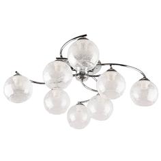 Потолочная люстра hiper arabella h012-8 (hiper) серебристый 700x180 см.