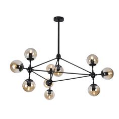 Потолочная люстра evoluce lacotta sle154903-10 (evoluce) черный 1200 см.