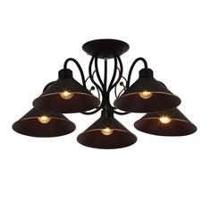 Потолочная люстра evoluce ciolla sle120402-05 (evoluce) черный 240 см.