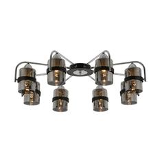 Потолочная люстра evoluce fiumo sle102002-08 (evoluce) черный 175 см.
