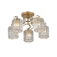 Потолочная люстра hiper capela h184-5 (hiper) золотой 260 см.