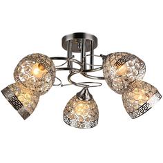 Потолочная люстра hiper tomelloso h127-5 (hiper) серебристый 240 см.