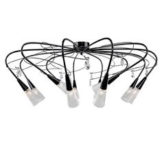 Потолочная люстра lightstar aereo 711127 (lightstar) черный 450 см.