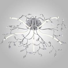 Потолочная люстра hiper jessica h825-5 (hiper) серебристый 350 см.