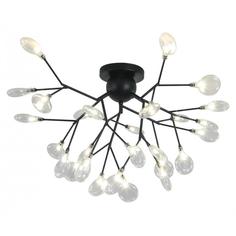 Потолочная люстра kink light ветта 07521-27,19(21) (kink light) черный 550 см.