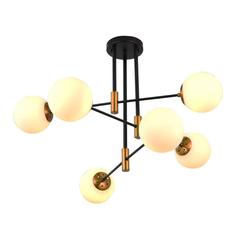 Потолочная люстра kink light 07605-6,20 (kink light) белый 370 см.