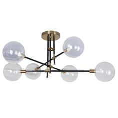 Потолочная люстра kink light киара 07604-6 e14 (kink light) бронзовый 370 см.