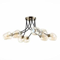 Потолочная люстра evoluce besano sle205302-08 (evoluce) золотой 350 см.