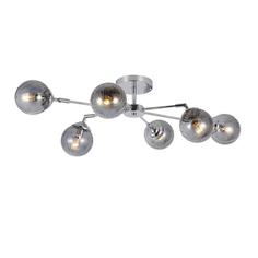 Потолочная люстра evoluce fasia sle102202-06 (evoluce) серебристый 420x300 см.