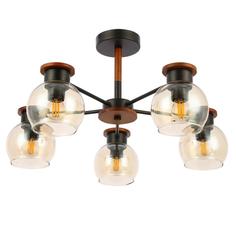 Потолочная люстра evoluce rasco sle108102-05 (evoluce) золотой 350 см.